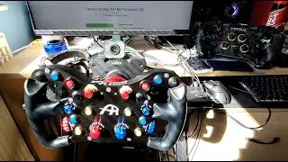 Ascher Racing F64 V3 wheel on Moza R12 base quick review and demo