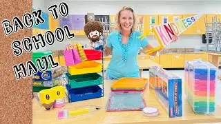 Elementary Art Teacher’s Back to School Haul 2024: Organization, Decor, and More!