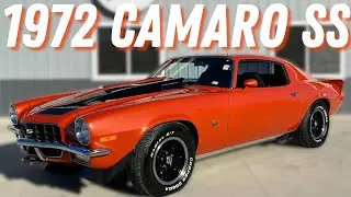 Редкость! Chevy Camaro SS 396 1972 года (один из 970 построенных) в Coyote Classics!!!
