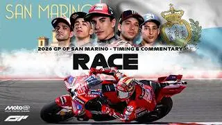 LIVE 🔴 | MotoGP - 2026 MISANO GP | Race | Timing & Commentary