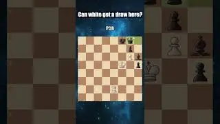 Draw but not obvious  #chess #chessgame #chesstactics