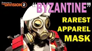 Byzantine Apparel Mask - Rarest mask in the Division 2 - Battle for Brooklyn