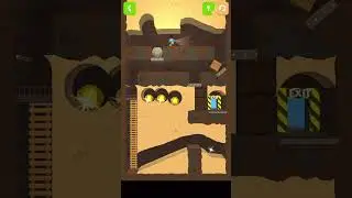 🆘Mine Rescue 🤯 Level 18-3&4💥 🎉Zombie Mine  #minegame🧐#mobilegames🥳 #shots💯