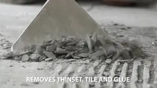 THINSET REMOVAL BIT  6 Inch SDS Max Chisel