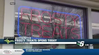 Frosty Treats opening Wednesday afternoon