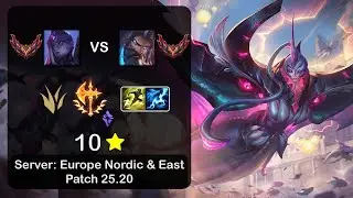 Bel'Veth Jungle vs Udyr - EUNE GrandMaster - Patch 25.20