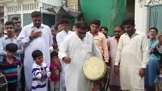 QADEEMI NAQARAY ON EID DAY  AT BARA IMAM BARGAH KHARADAR