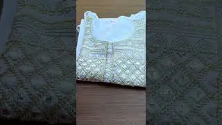 Messho white kurta under 200/- #meeshohaul #unboxing #youtubshorts #shorts