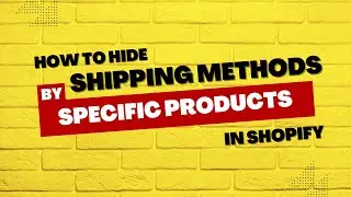 Hide Shipping Methods for Specific Products in Shopify | ShipRight | KlinKode