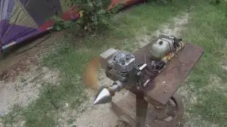 SV 26  GAS TO GLOW RC ENGINE PLANE