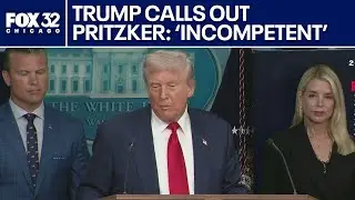 Trump calls out Pritzker, puts Chicago on notice for possible federal crime intervention