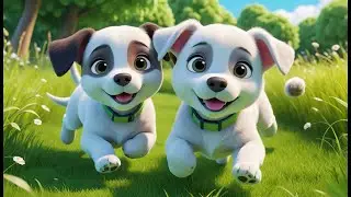 Counting Puppies Playing in the Park | Fun Kids Song | Playful Animal Learning Rhyme