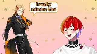 Axel talking about how he admires Gamma【Holostars EN/Axel Syrios/Hizaki Gamma/VCR Rust】