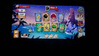 Играю в игру Angry birds 2. Пройденные уровни (673-676).