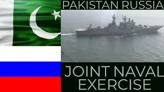 PAKISTANI AND RUSSIAN JOINT NAVAL EXERCISE AT ARABIAN SEA..