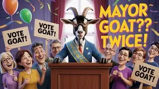When a Goat Became Mayor &mdash; And Won Twice! 🐐
