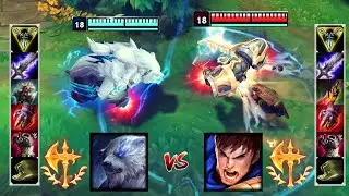 VOLIBEAR vs GAREN FULL BUILD FIGHTS & Best URF Pentakills!