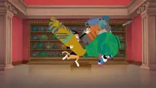 Cat Burglar Vase Scene (Without Music)