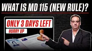 Australia MD 115 Explained: New Rule That Will Change Your Study Visa!