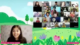 Virtual Storytelling Activity for Kids | Corporate Online Workshop | www.sosparty.io | +917973432360