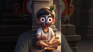 She Fed a Child&hellip; It Was Jagannath 😨🙏 #shorts #cartoon #ai