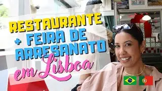 Conhecendo restaurante temático The Fifties American Diner em Lisboa + Feira de Artesanato FIA 2022