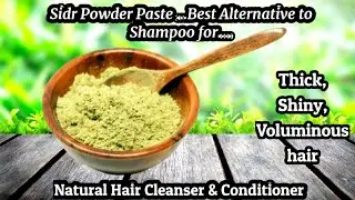 Hair Wash powder for dry, fine,damaged hair/Sidr hair wash/Sidr for thick shiney hair/Sidr#KFRMedia