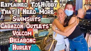 Swimsuit Shopping At Cabazon Desert Hills Premium Outlets Hurley Quicksilver Volcom