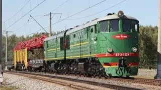 Паровозы, тепловозы и электровозы на выставке PRO//Движение Экспо 2019