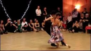Gimena Aramburu and Juan Fossati @ Edinburgh Bailongo December 2012 - 2