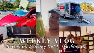Weekly Vlog: Building Out The Salon / Pauls Doctors Appointment / The Couch 🛋️ / StarPollyanna