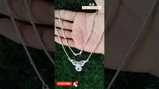 ​🤯 Silver Mangalsutra: Gold से भी ज़्यादा Stylish! | New Chain Designs #silver #shorts #mangalsutra