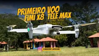 DRONE FIMI X8 TELE MAX | Primeiras Impress&otilde;es | J&aacute; gostei