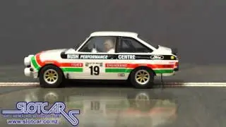 C3416 Scalextric DPR Slot Car Ford Escort Mk2 Castrol 19 Rally Slotcar