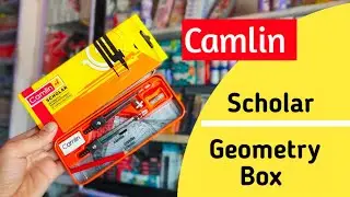 Camlin Geometry Box | Camlin Scholar Instruments Set | Camlin Drawing Instruments Set | Geometry Set