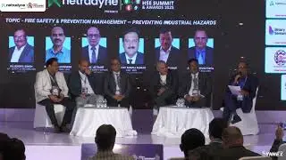Panel discussion on - &ldquo;𝐅𝐢𝐫𝐞 𝐒𝐚𝐟𝐞𝐭𝐲 & 𝐏𝐫𝐞𝐯𝐞𝐧𝐭𝐢𝐨𝐧 𝐌𝐚𝐧𝐚𝐠𝐞𝐦𝐞𝐧𝐭: 𝐏𝐫𝐞𝐯𝐞𝐧𝐭𝐢𝐧𝐠 𝐈𝐧𝐝𝐮𝐬𝐭𝐫𝐢𝐚𝐥 𝐇𝐚𝐳𝐚𝐫𝐝𝐬&rdquo;