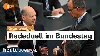 heute journal 26.6.24 Rededuell im Bundestag, Faeser zu Terror-Verherrlichung, Gershkovich (english)