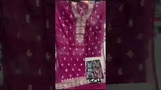 Karwa chauth speshal  Soham Cloth House Jind #fashion #suit #wholesale #organza