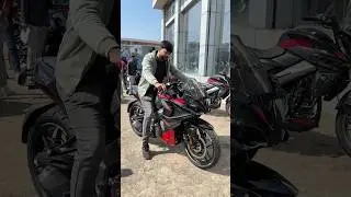 2025 BAJAJ PULSAR RS200 | RS200 | BLACK👌🔥#shorts #short #bajaj #pulsar #rs200 #new #bike