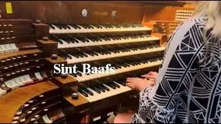 J.S. Bach Fantasia BWV 542 Klais Orgel Gent Sint-Baafskathedraal Belgium #organ