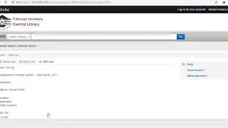 how to search thesis on TU library Tribhuvan University from home..