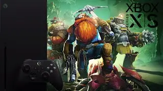 Deep Rock Galactic xbox series x Тест игры