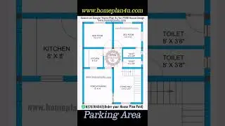 26 x 35 House Plan #ytshorts #houseplan #youtubeshorts