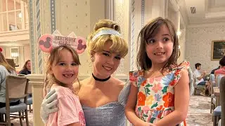 Dinner at 1900 Park Fare with Tiana, Aladdin, Cinderella, & Mirabel - Surprise Disney Birthday Trip