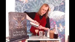 Bar Cart Bookshelf: Vraszenian Spiced Chocolate, Two Ways (THE MASK OF MIRRORS by M.A. Carrick)