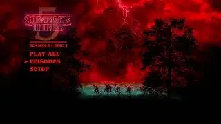 Stranger Things Season 5 Disc 2 Custom Blu-ray DEMO