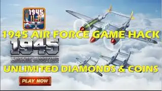 1945 Air Force Game Hack 2023 (Step-by-step) - Free Diamonds and Coins - Android/IOS