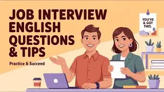 Learn English for Job Interviews   Interview Questions & Tips   Practice English Conversation