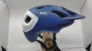 POC - Axion SPIN - Farbe: lead blue matt - 360&deg; - powered by helmheld.de