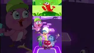 Inside Out X Coffin Dance Tiles Hop EDM Rush #coffindance #insideout